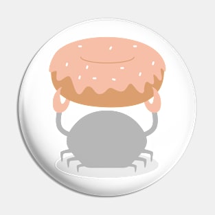 The Holy Crab Donut Pin