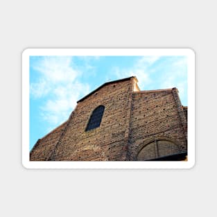 Facade of Basilica of Saint Petronius in Bologna Magnet