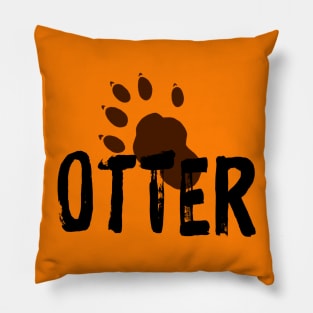 Otter (Paw) Pillow