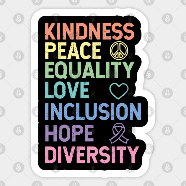 Choose Kindness sticker - Diversely Human