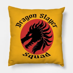 Dragon Slayer Squad Pillow