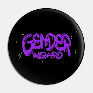 Gender Wizard Pin