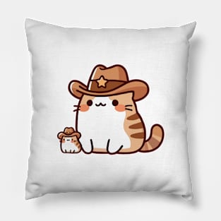 Sheriff Cat Pillow