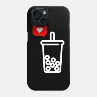 I Heart Boba Tea Phone Case