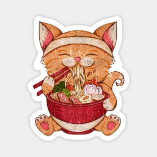 Ramen and cats Magnet