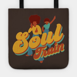 SOUL TRAIN DANCING VECTOR Tote