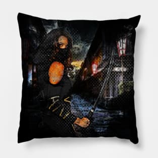 ninja girl Pillow