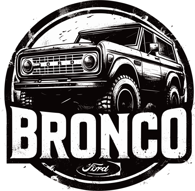 Ford Bronco Kids T-Shirt by Vehicles-Art