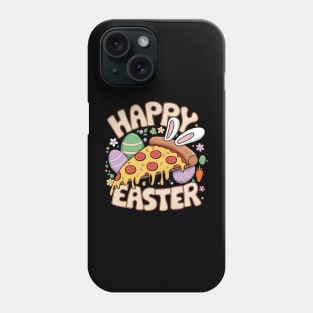 Happy Easter Pizza Slice Foodie Bunny Ears Funny Pizza Lover Phone Case