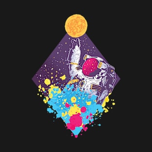 Abstract astronaut T-Shirt