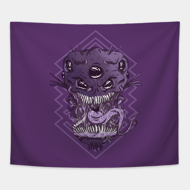 Alien Monster Head