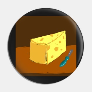 Cheese Wedge Pin