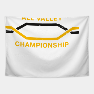 All Valley Karate Championship (aged look) Tapestry