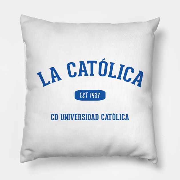 Club Deportivo Universidad Catolica Pillow by CulturedVisuals