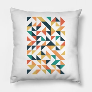 Creative Geometric Colourful Triangle Pattern Pillow