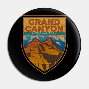 Grand Canyon vintage decal Pin