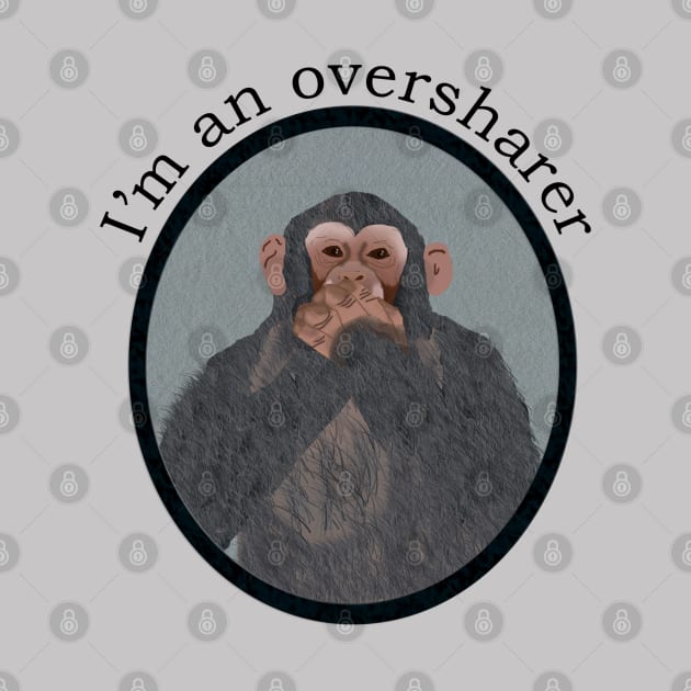 Oversharing Chimpanzee by ahadden