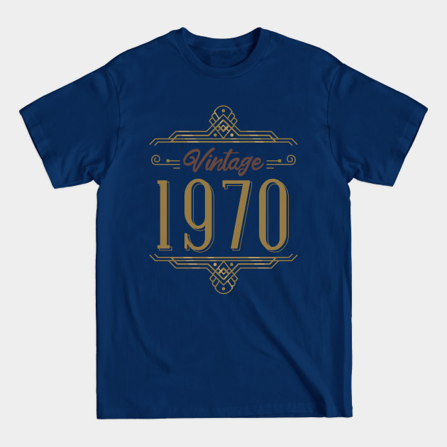 Discover 70S RETRO vintage QUOTE born in 1970s - 70s - T-Shirt