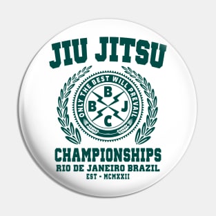 JIU JITSU CHAMPIONSHIPS Pin