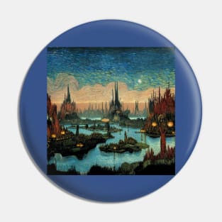 Starry Night in Kashyyyk Pin