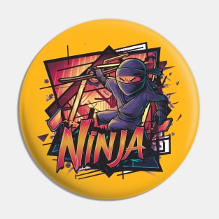 Ninja Design Pin