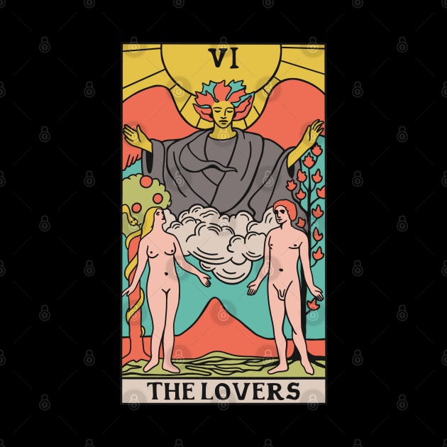 The Lovers Tarot Card - Witchy Magic by isstgeschichte