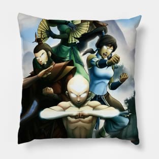 Element power heroes 2 Pillow