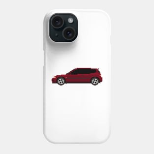 Honda Civic EG Pixelart Phone Case