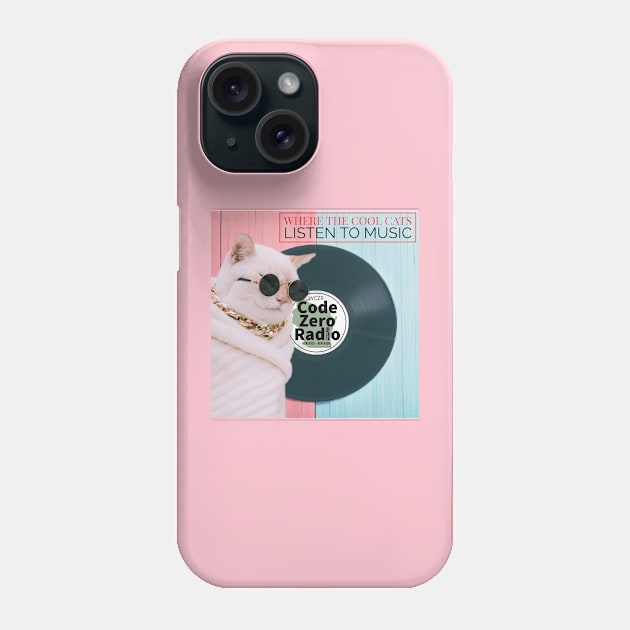 Cool Cats Phone Case by Code Zero Radio