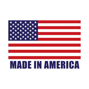 Made in America - American Flag - Patriotic T-Shirt