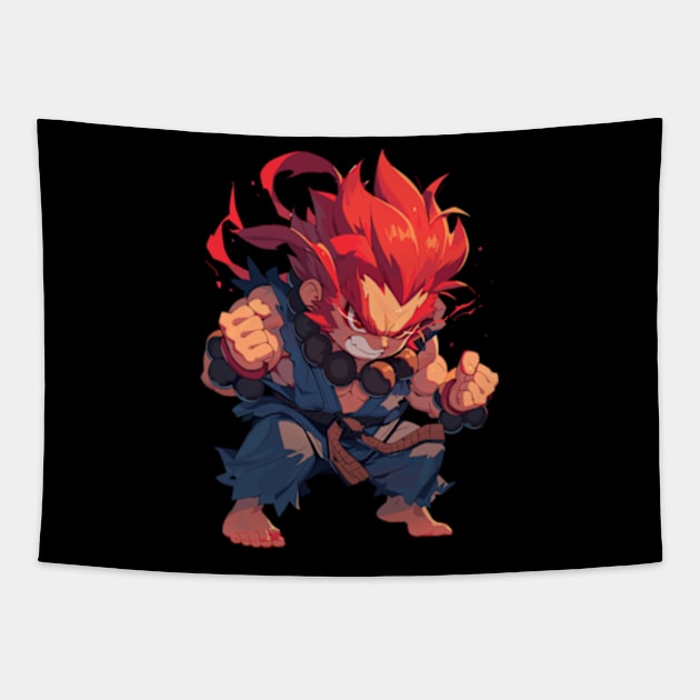 Street Fighter Akuma Tapestry by peculiarbutcute