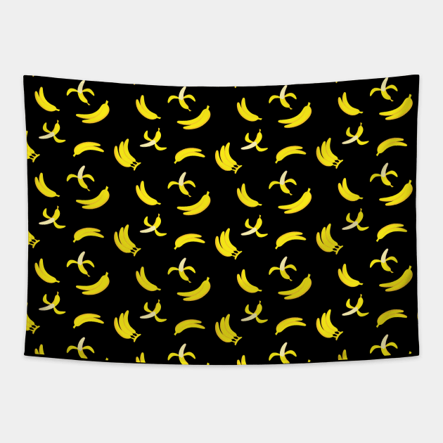 Banana Pattern Tapestry by maro_00