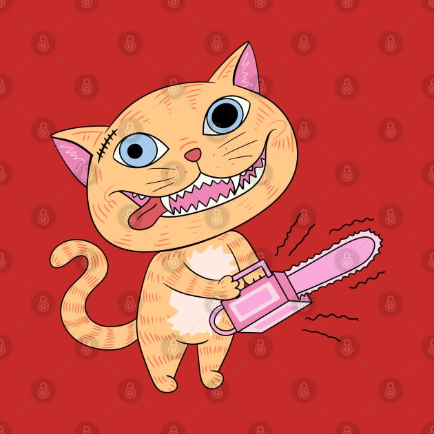 Chainsaw Cat by Studio Marita