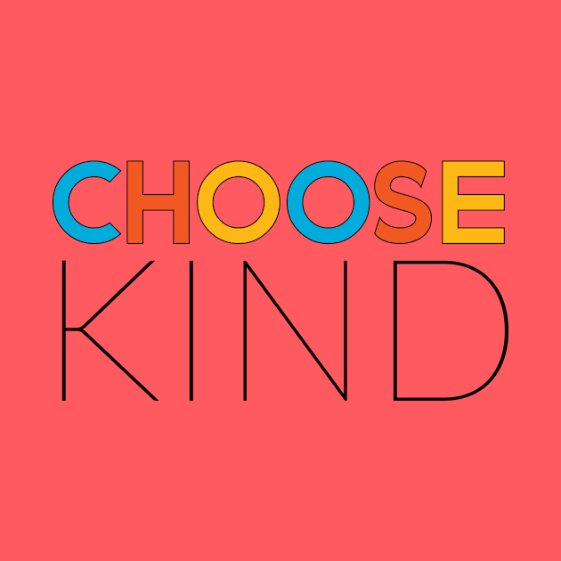 Choose Kindness T-Shirt | Anti-Bullying Message by TeesByJay