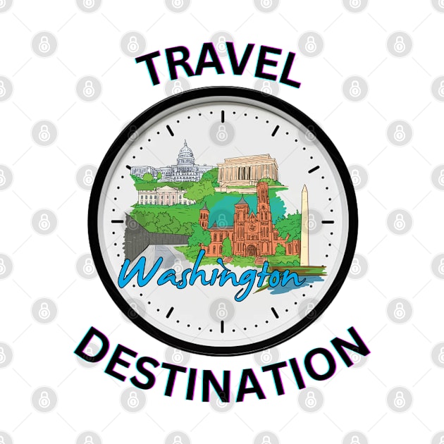 Travel to Washington by Voxen X