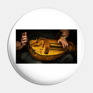 The Hurdy Gurdy Player Pin