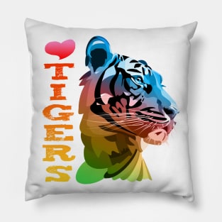 Love Tigers Pillow