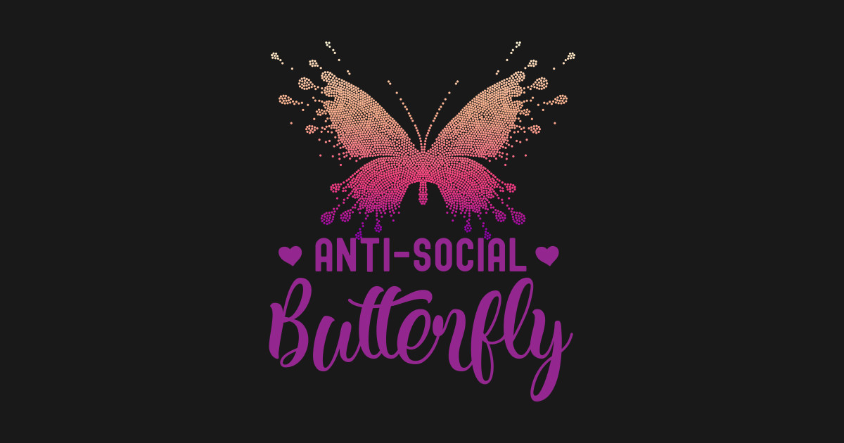 Nat and liv anti social butterfly Clearance