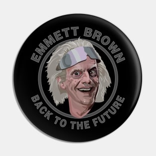 the doc emmett brown Pin