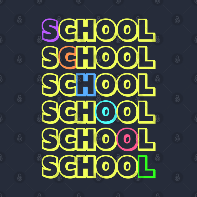 Back to school by My Word Art