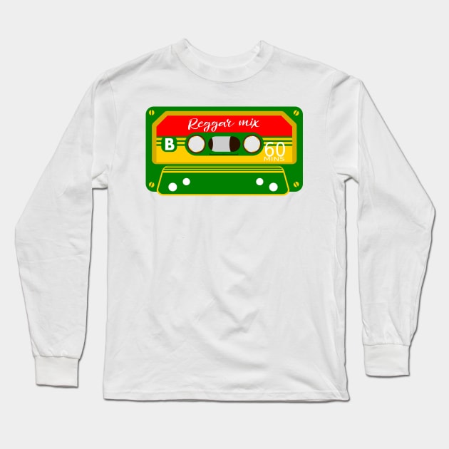 Reggae Mix Tape Cassette T-Shirt Reggae Mix Tape Cassette T-Shirt