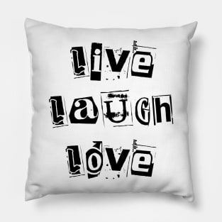 Live Laugh Love | Extortion Alt Pillow
