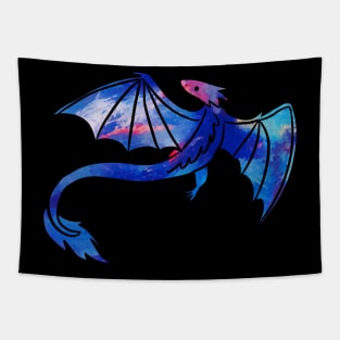 Cute blue dragon Tapestry