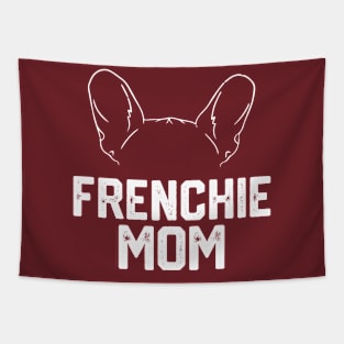 funny Frenchie mom Tapestry