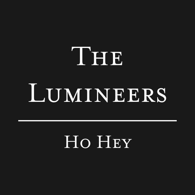 Ho Hey - The Lumineers by telaplay