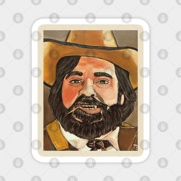 Jackie Daytona Cowboy Magnet by tabkudn