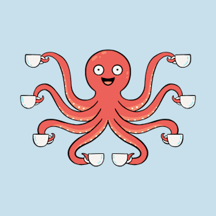 Octopus Coffee T-Shirt