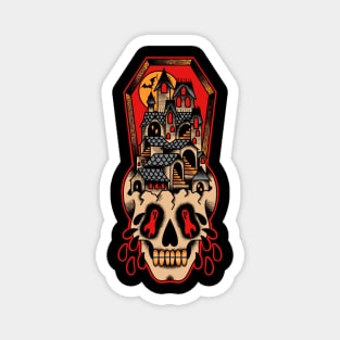 Haunted house Magnet