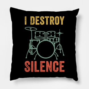 Drummer Saying For A Percussionist And Drummer Pillow