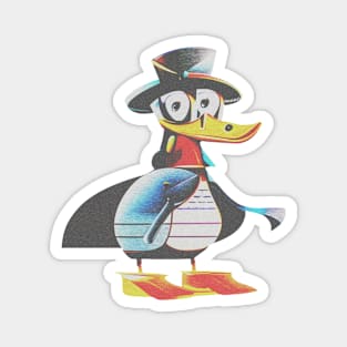 Robber Duck Character Magnet